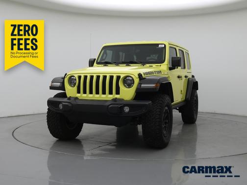 Yellow 2023 Jeep Wrangler Unlimited High Tide