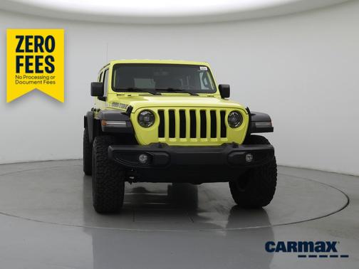 Yellow 2023 Jeep Wrangler Unlimited High Tide
