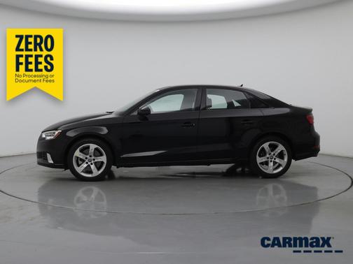 Black 2017 Audi A3 Premium