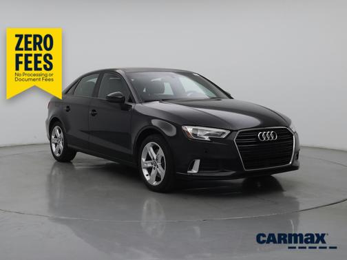 Black 2017 Audi A3 Premium