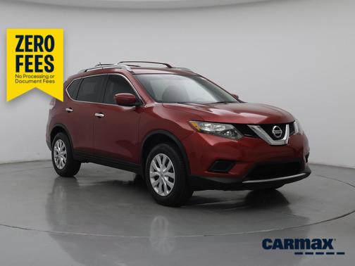 Red 2016 Nissan Rogue S