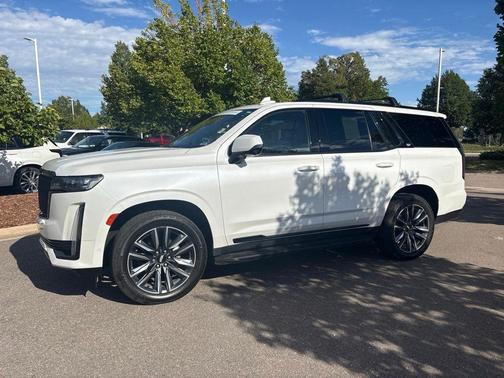 Crystal White Tri-Coat 2022 Cadillac Escalade Sport