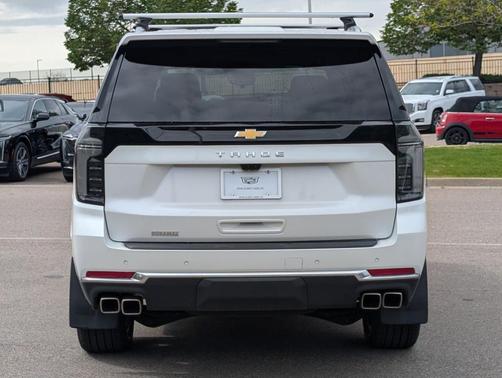 Iridescent Pearl Tricoat 2025 Chevrolet Tahoe High Country