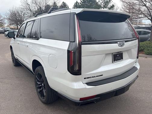 Crystal White Tri-Coat 2023 Cadillac Escalade ESV Sport Platinum