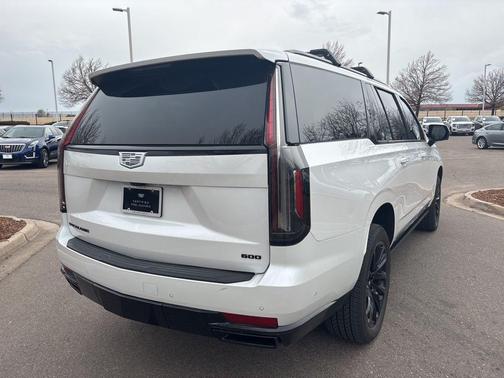 Crystal White Tri-Coat 2023 Cadillac Escalade ESV Sport Platinum