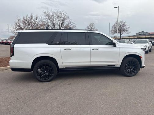 Crystal White Tri-Coat 2023 Cadillac Escalade ESV Sport Platinum