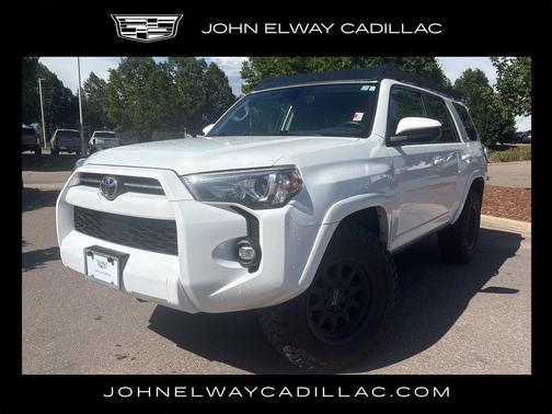 Super White 2021 Toyota 4Runner SR5
