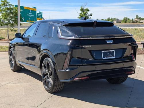 Stellar Black Metallic 2024 Cadillac LYRIQ Sport