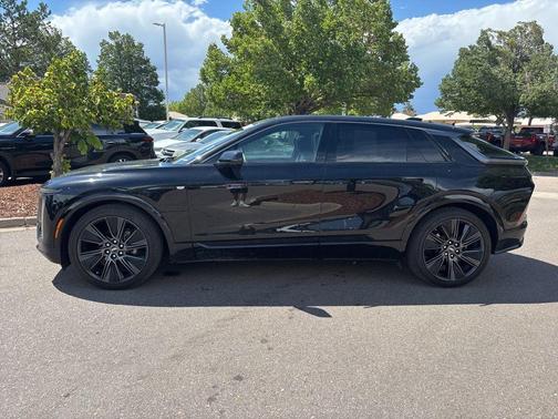 Stellar Black Metallic 2024 Cadillac LYRIQ Sport