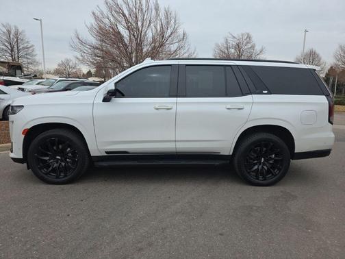 Crystal White Tri-Coat 2021 Cadillac Escalade Sport