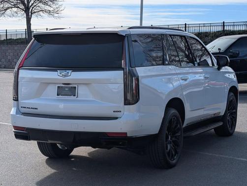 Crystal White Tri-Coat 2021 Cadillac Escalade Sport