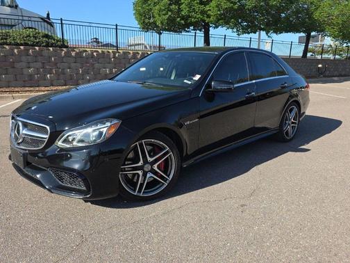 Obsidian Black Metallic 2014 Mercedes-Benz E-Class E 63 AMG S-Model 4MATIC