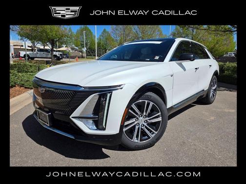 Crystal White Tri-Coat 2024 Cadillac LYRIQ Luxury