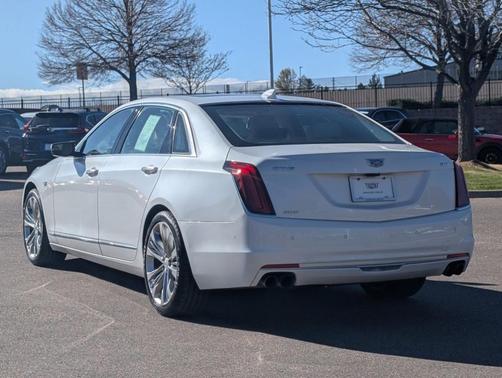 Crystal White Tri-Coat 2018 Cadillac CT6 3.6L Platinum