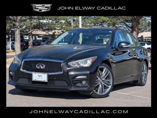 Black Obsidian 2015 INFINITI Q50 Sport