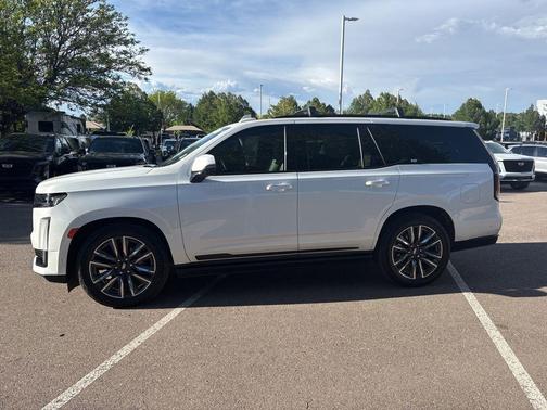 Crystal White 2023 Cadillac Escalade Sport