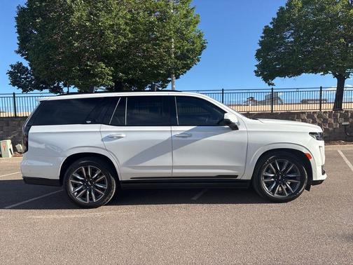 Crystal White 2023 Cadillac Escalade Sport