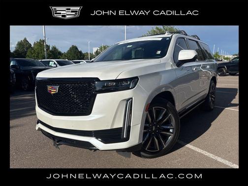 Crystal White 2023 Cadillac Escalade Sport