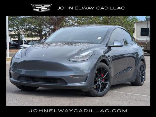 Midnight Silver Metallic 2021 Tesla Model Y Performance