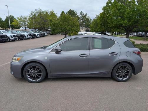 Nebula Gray Pearl 2012 Lexus CT 200h Premium