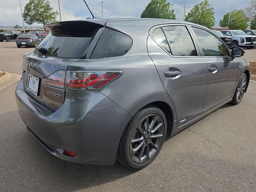 Nebula Gray Pearl 2012 Lexus CT 200h Premium