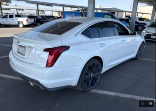 Summit White 2023 Cadillac CT5 Premium Luxury AWD
