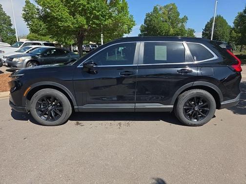 Crystal Black Pearl 2024 Honda CR-V Hybrid Sport-L