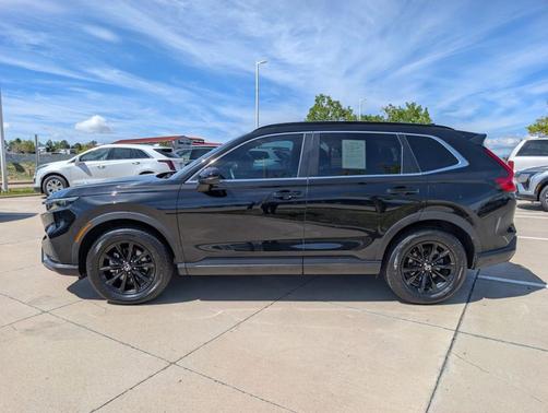 Crystal Black Pearl 2024 Honda CR-V Hybrid Sport-L