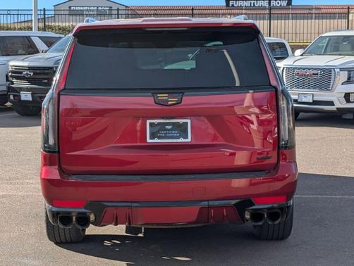 Radiant Red 2023 Cadillac Escalade ESV V-Series