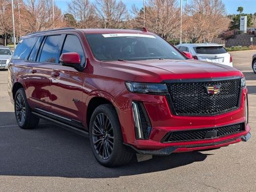 Radiant Red 2023 Cadillac Escalade ESV V-Series