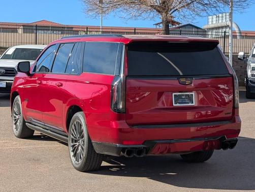 Radiant Red 2023 Cadillac Escalade ESV V-Series