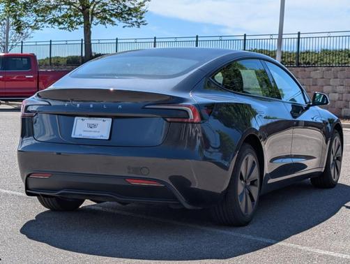 Stealth Gray 2025 Tesla Model 3 Long Range