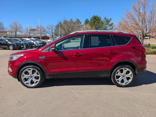 Ruby Red Metallic Tinted Clearcoat 2019 Ford Escape Titanium