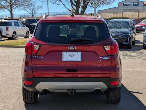 Ruby Red Metallic Tinted Clearcoat 2019 Ford Escape Titanium