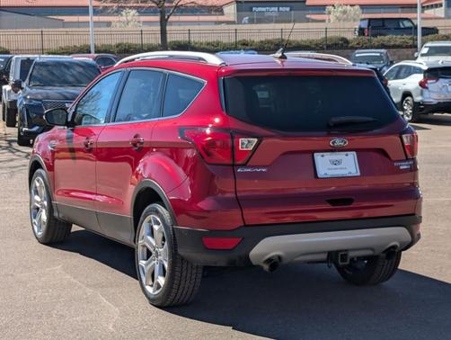 Ruby Red Metallic Tinted Clearcoat 2019 Ford Escape Titanium