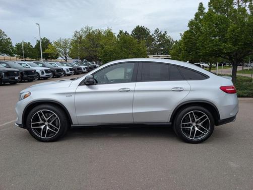 Iridium Silver Metallic 2016 Mercedes-Benz GLE-Class GLE 450 AMG Coupe 4MATIC