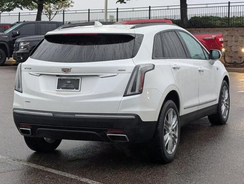 Crystal White Tri-Coat 2023 Cadillac XT5 Sport