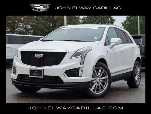 Crystal White Tri-Coat 2023 Cadillac XT5 Sport