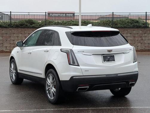 Crystal White Tri-Coat 2023 Cadillac XT5 Sport