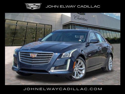 Dark Adriatic Blue Metallic 2019 Cadillac CTS 2.0L Turbo Luxury