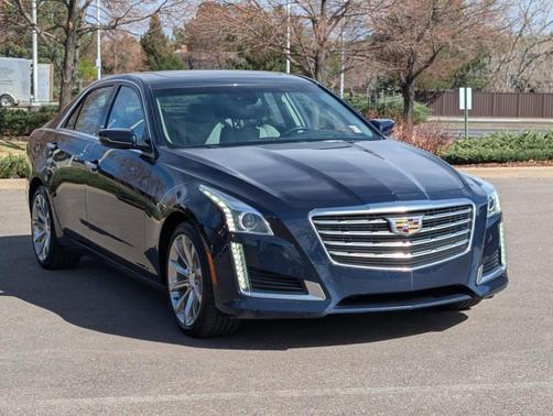 Dark Adriatic Blue Metallic 2019 Cadillac CTS 2.0L Turbo Luxury