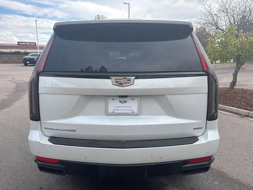 Crystal White Tri-Coat 2023 Cadillac Escalade Sport