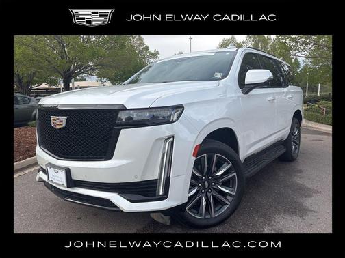 Crystal White Tri-Coat 2023 Cadillac Escalade Sport