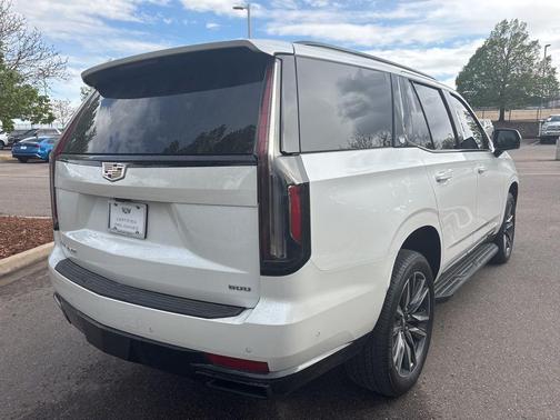 Crystal White Tri-Coat 2023 Cadillac Escalade Sport