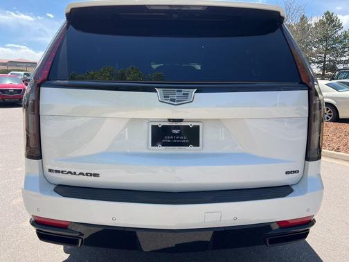 Crystal White 2023 Cadillac Escalade ESV Premium Luxury