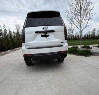 Crystal White Tri-Coat 2025 Cadillac Escalade V-Series