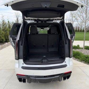 Crystal White Tri-Coat 2025 Cadillac Escalade V-Series