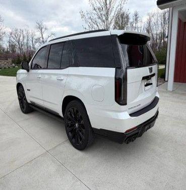 Crystal White Tri-Coat 2025 Cadillac Escalade V-Series
