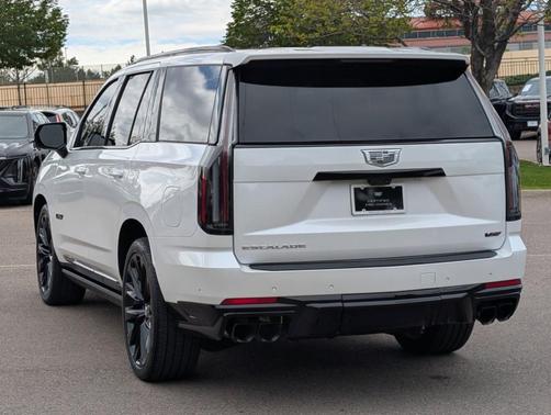 Crystal White Tri-Coat 2025 Cadillac Escalade V-Series