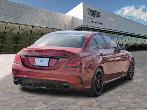 designo Cardinal Red Metallic 2021 Mercedes-Benz AMG C 63 S
